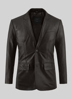 Louis Brown Leather Suit - StudioSuits