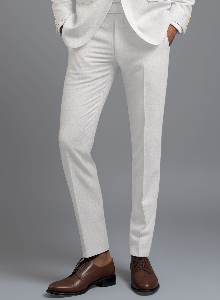 Marco Stretch Fawn Wool Pants - StudioSuits