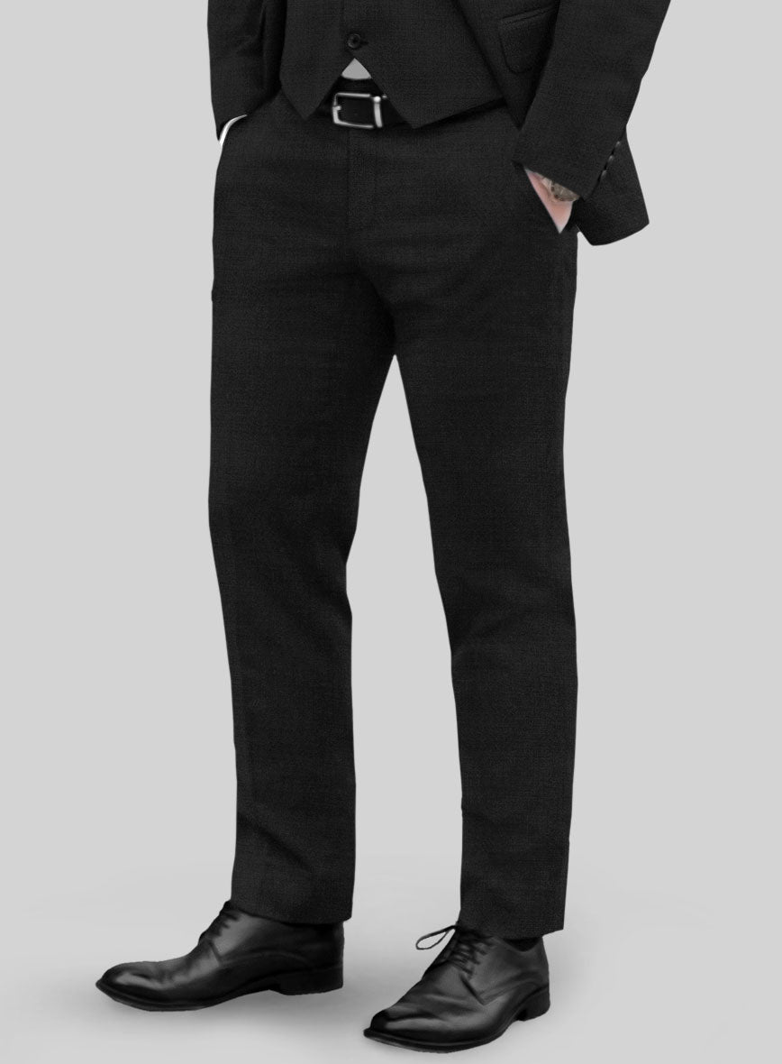 Marco Stretch Midnight Blue Wool Pants - StudioSuits