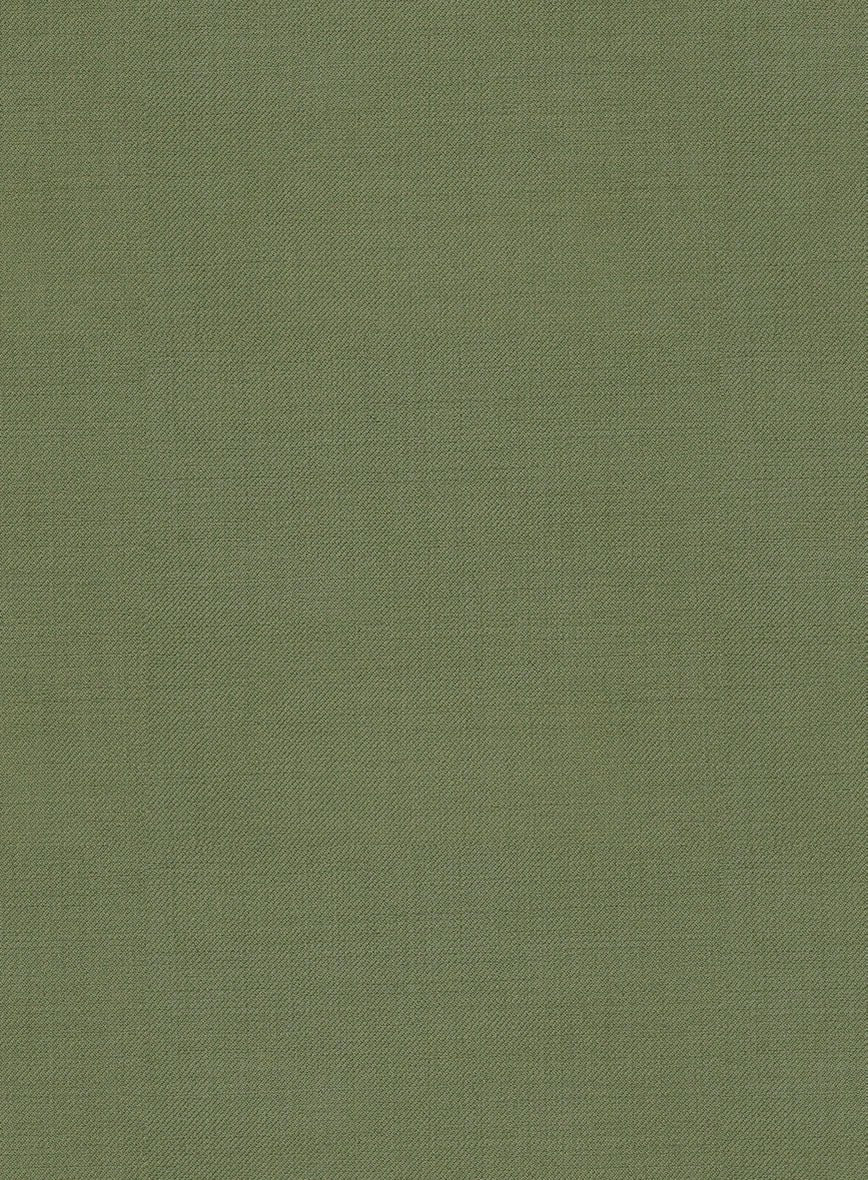 Marco Stretch Moss Green Wool Suit - StudioSuits