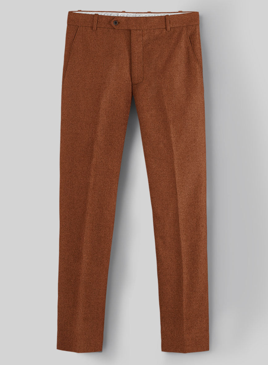 Melange Rust Tweed Suit - StudioSuits