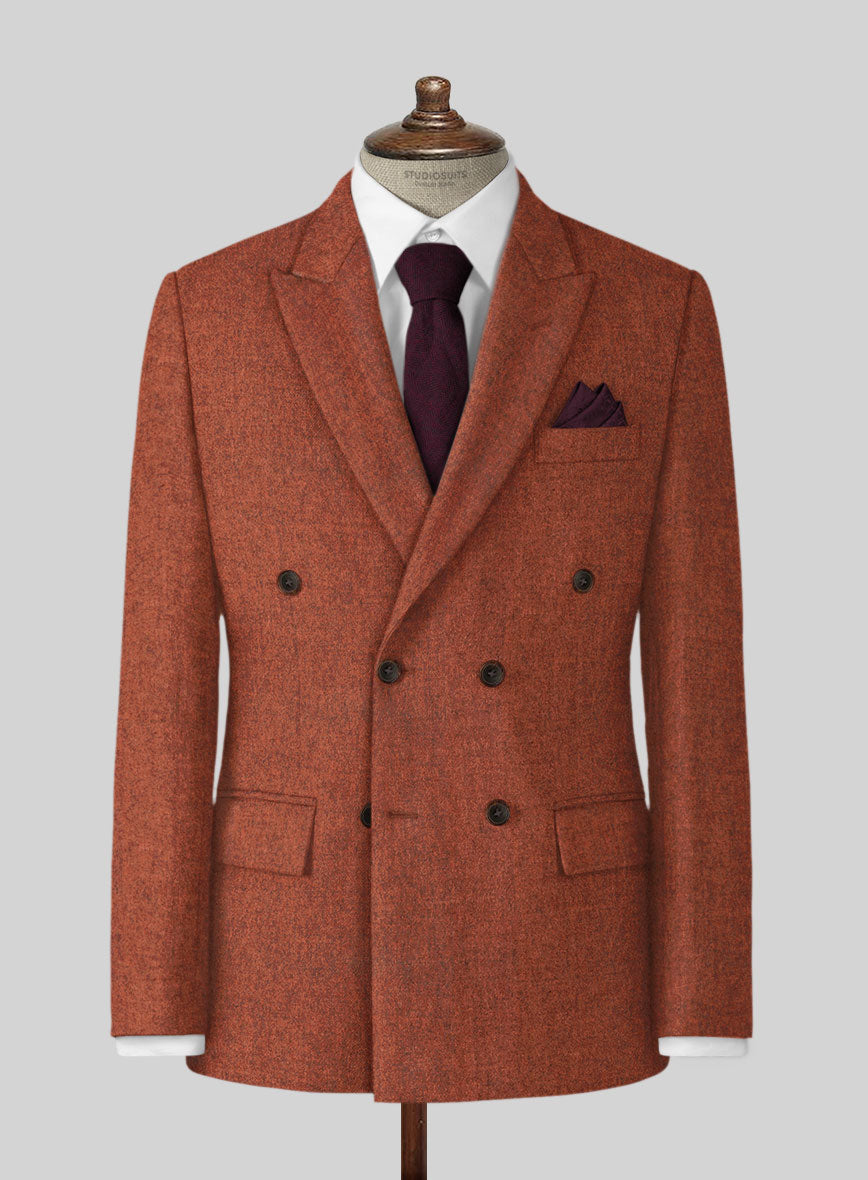 Melange Titan Rust Tweed Jacket