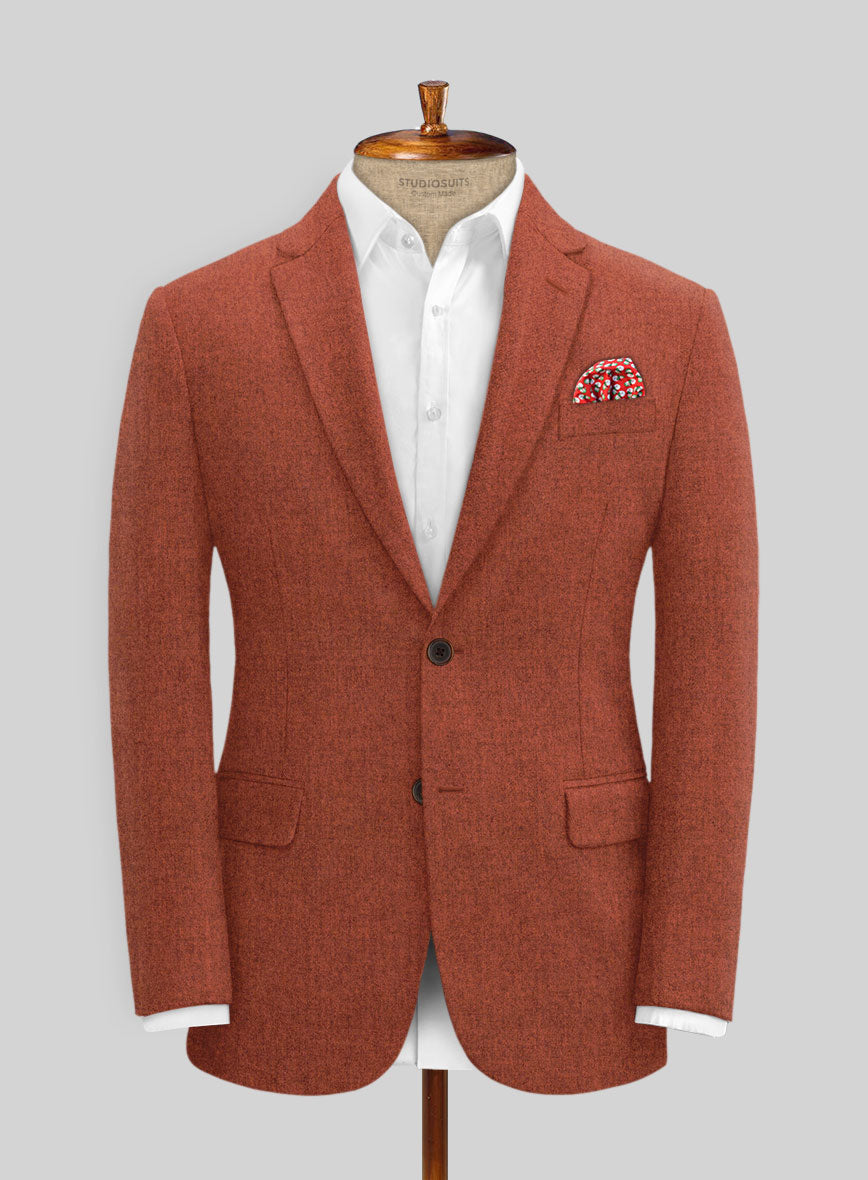 Melange Titan Rust Tweed Jacket