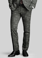 Modern Gray Camo Suit - StudioSuits