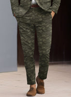 Modern Green Camo Suit - StudioSuits