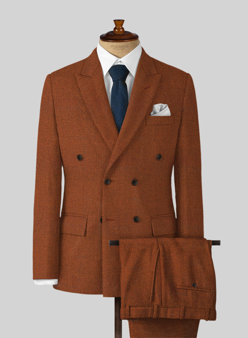 Naples Cosmic Tan Tweed Suit - StudioSuits