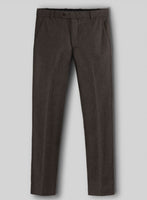 Naples Dark Brown Tweed Pants - StudioSuits