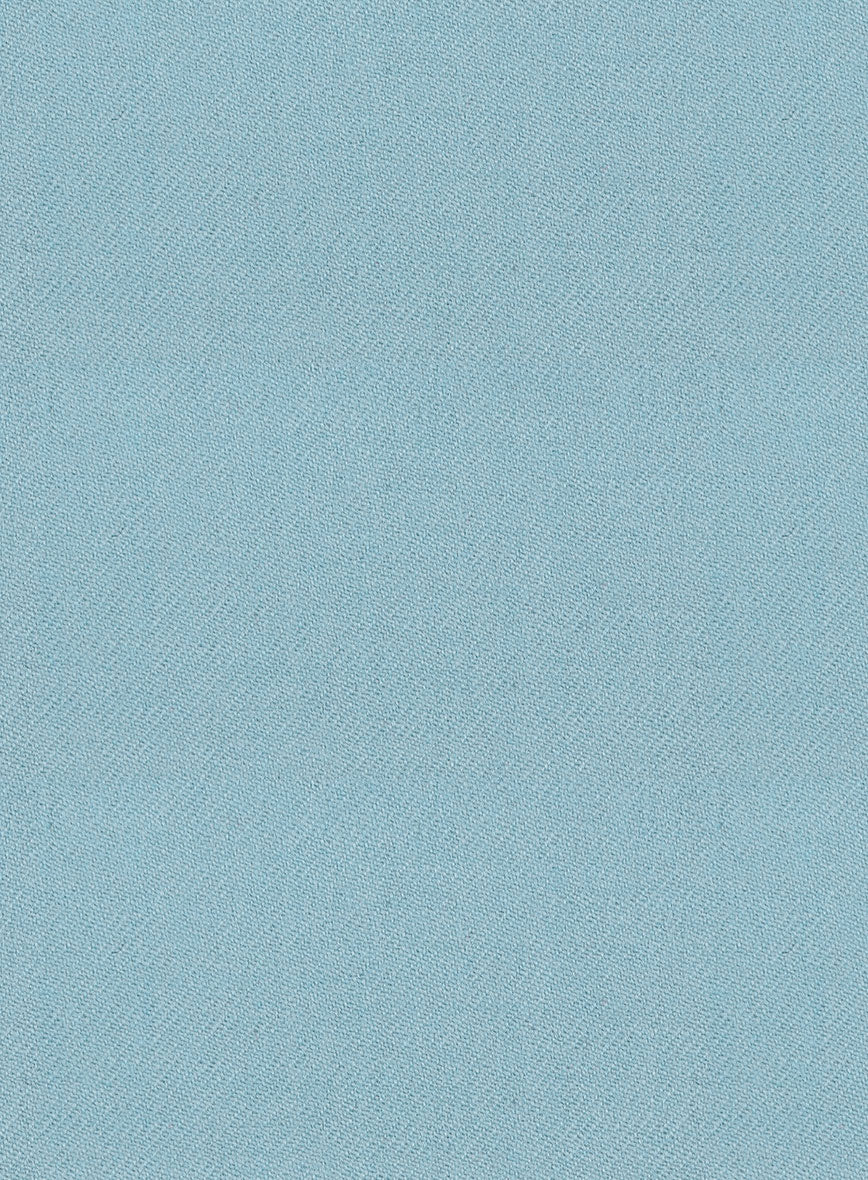 Naples Light Blue Tweed Pants - StudioSuits