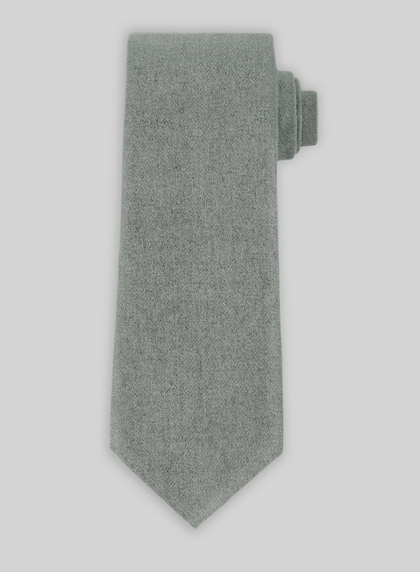 Tweed Tie - Naples Milano Sage Green - StudioSuits