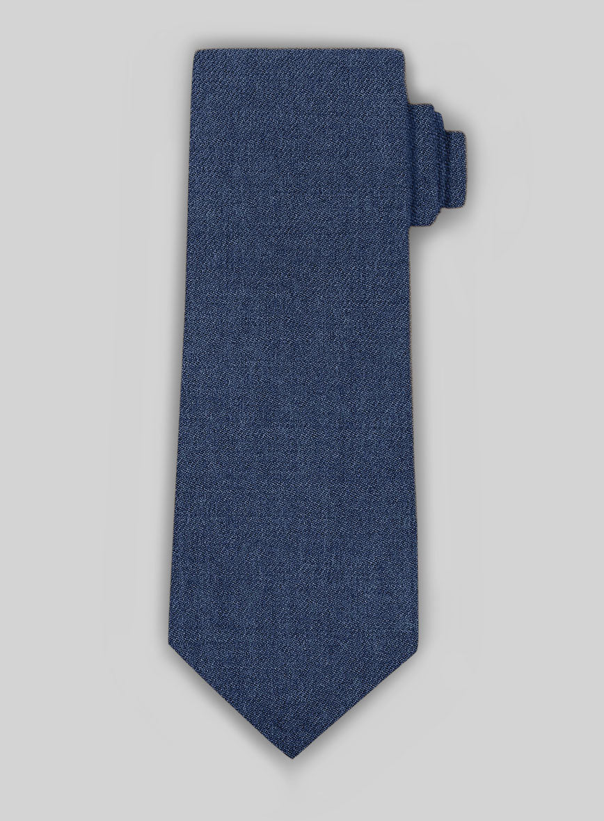 Tweed Tie - Naples Pacific Blue - StudioSuits