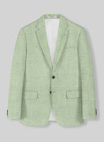 Naples Pista Green Tweed Jacket - StudioSuits