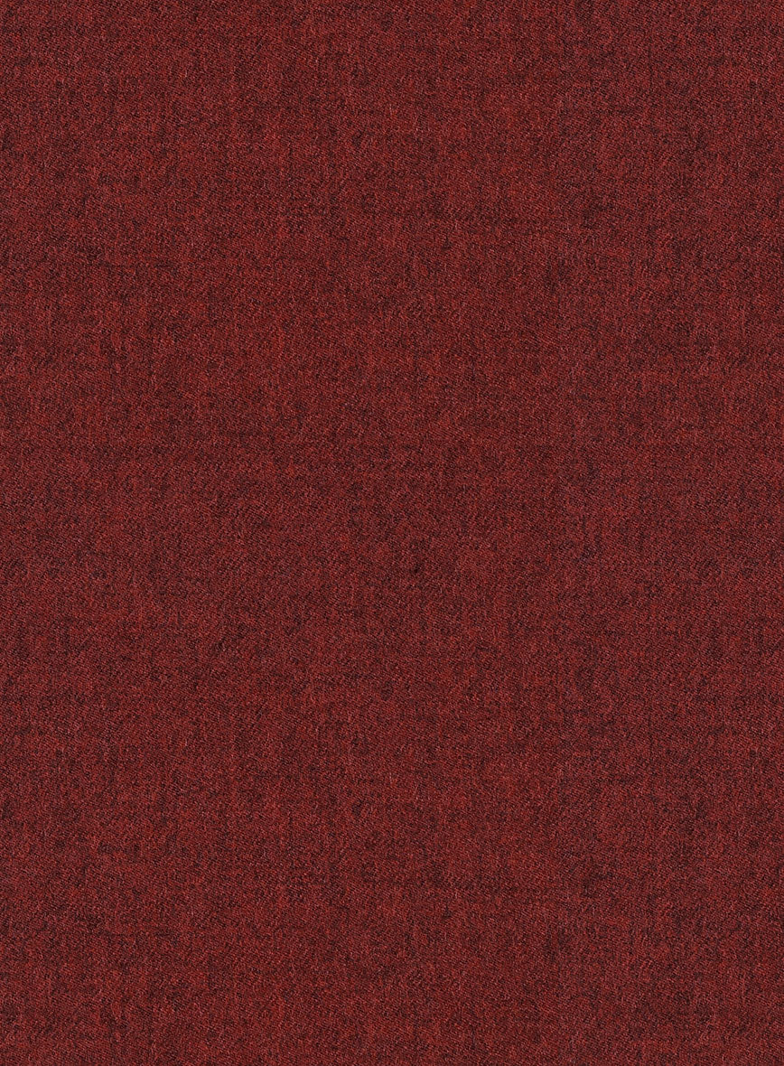 Naples Raw Red Tweed Jacket - StudioSuits