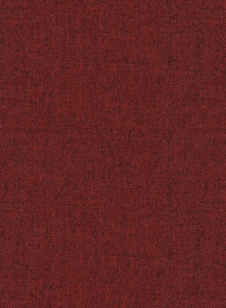 Naples Raw Red Tweed Suit - StudioSuits