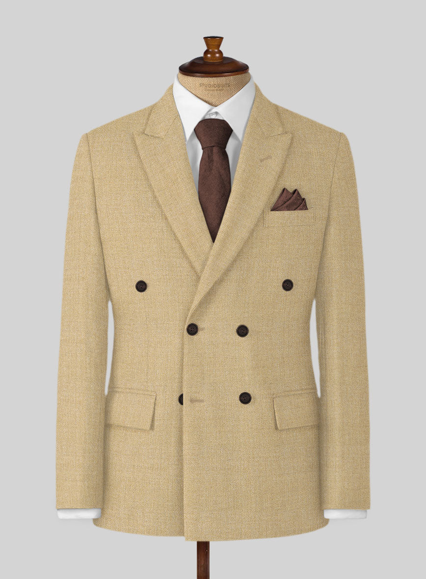 Naples Sandcastle Tweed Jacket - StudioSuits