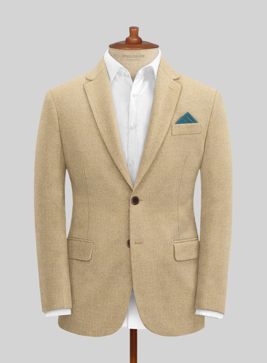 Naples Sandcastle Tweed Jacket - StudioSuits