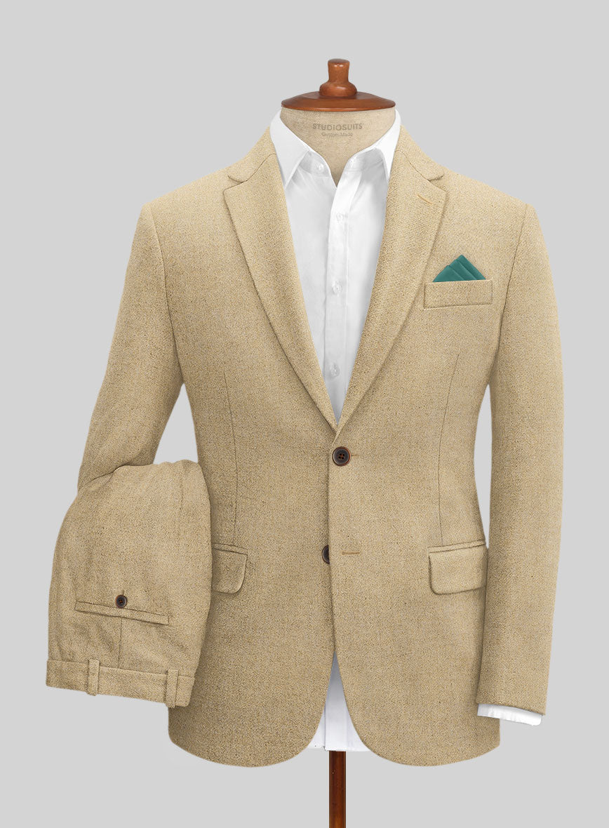 Naples Sandcastle Tweed Suit - StudioSuits