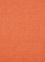 Naples Spring Orange Tweed Jacket - StudioSuits