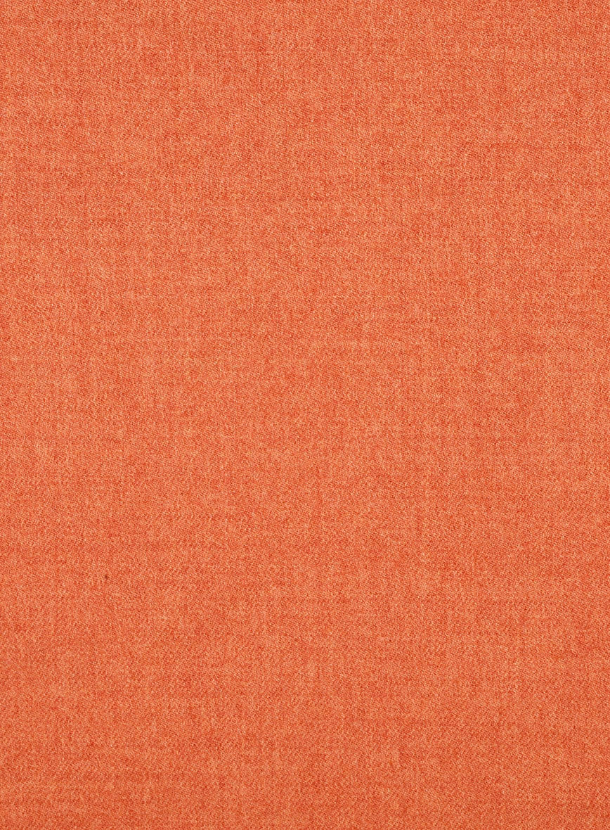 Naples Spring Orange Tweed Suit - StudioSuits