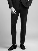 Napolean Windsor Black Stripe Wool Pants - StudioSuits