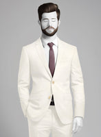 Napolean Ivory Wool Jacket - StudioSuits