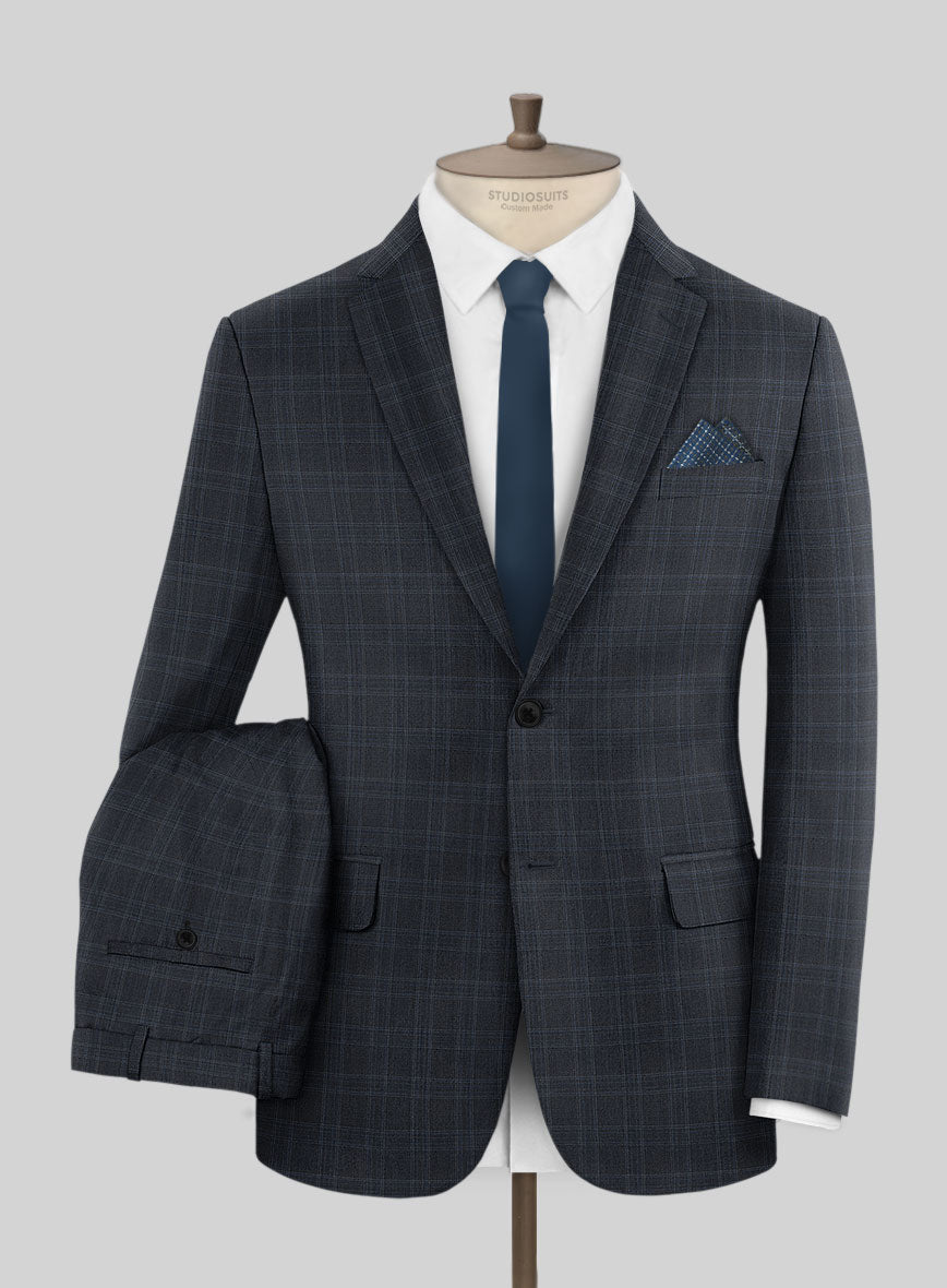 Napolean Gatsby's Blue Glen Wool Suit – StudioSuits