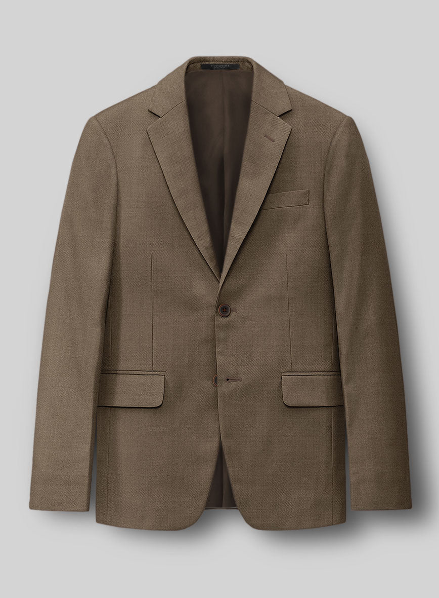 Napolean Brown Wool Suit