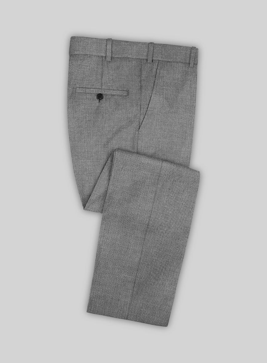 Napolean BW Birdseye Wool Pants – StudioSuits