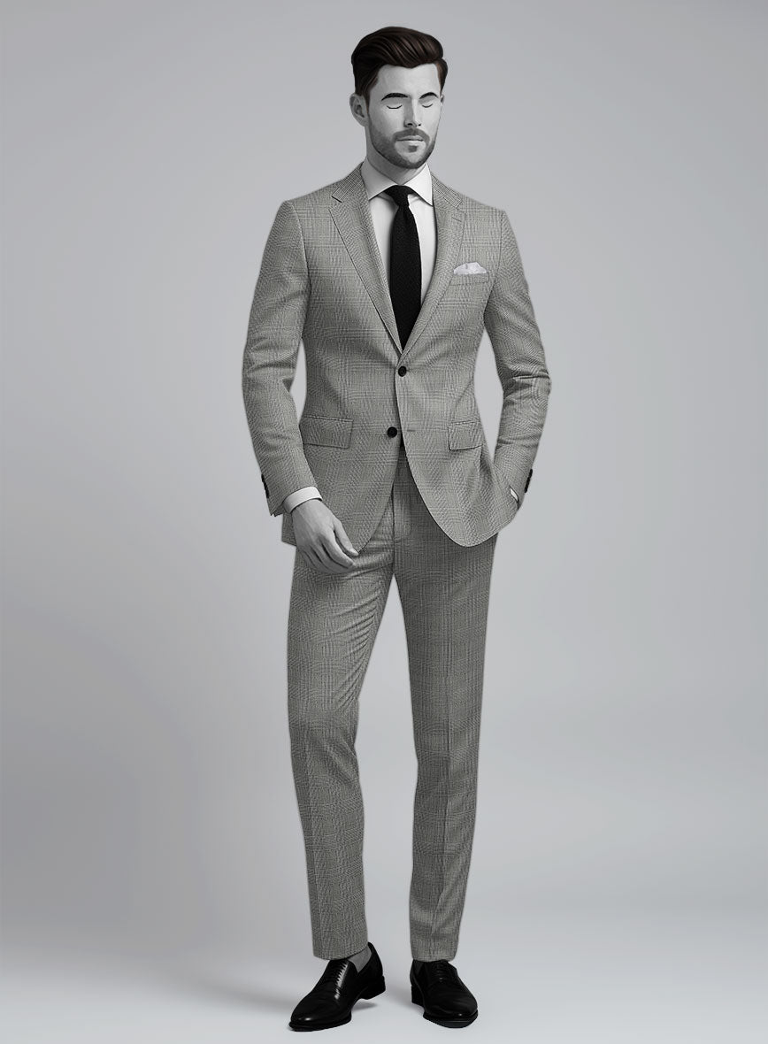 Napolean Classic Glen Wool Suit – StudioSuits