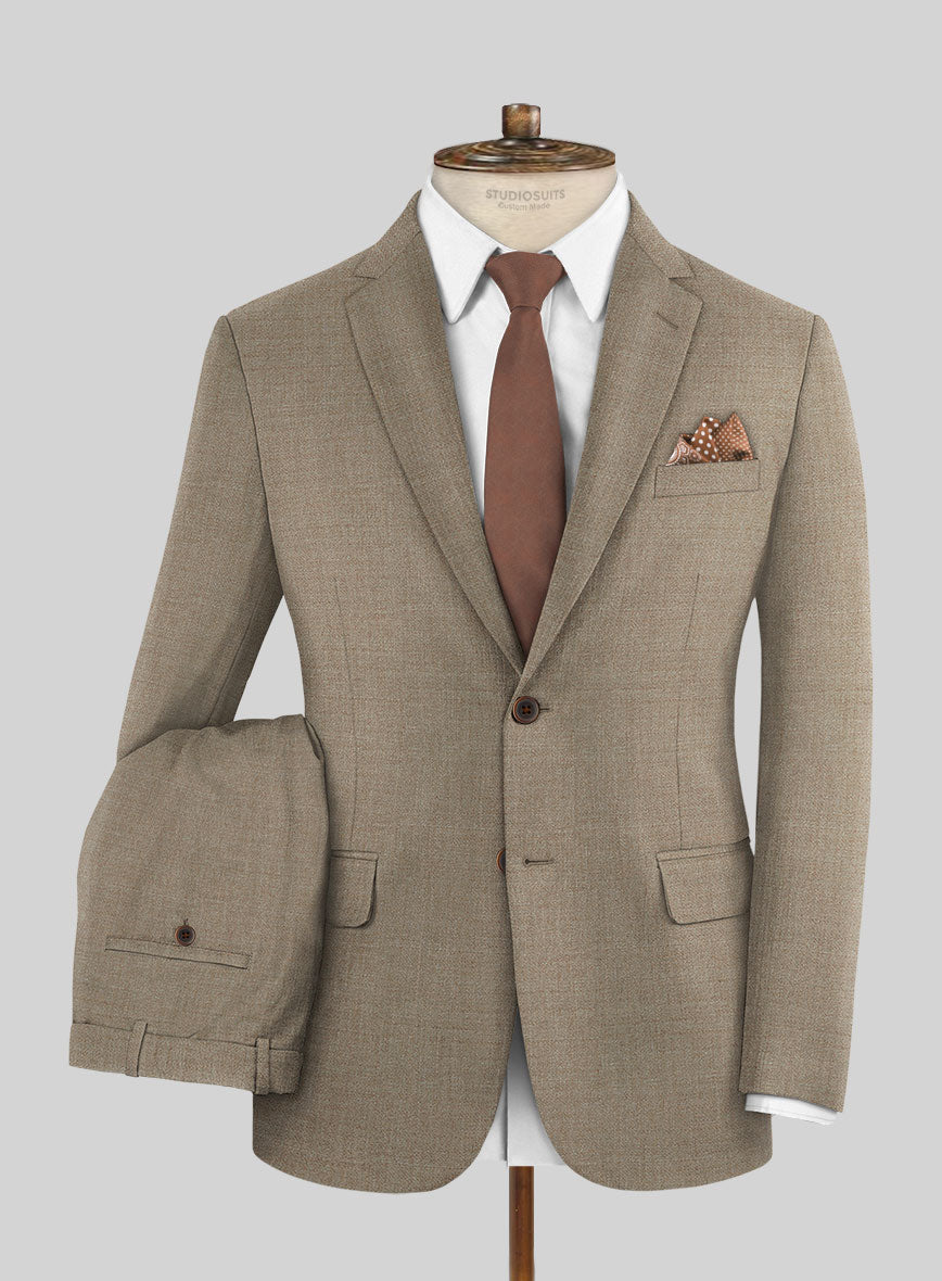 Napolean Infantary Khaki Wool Suit - StudioSuits