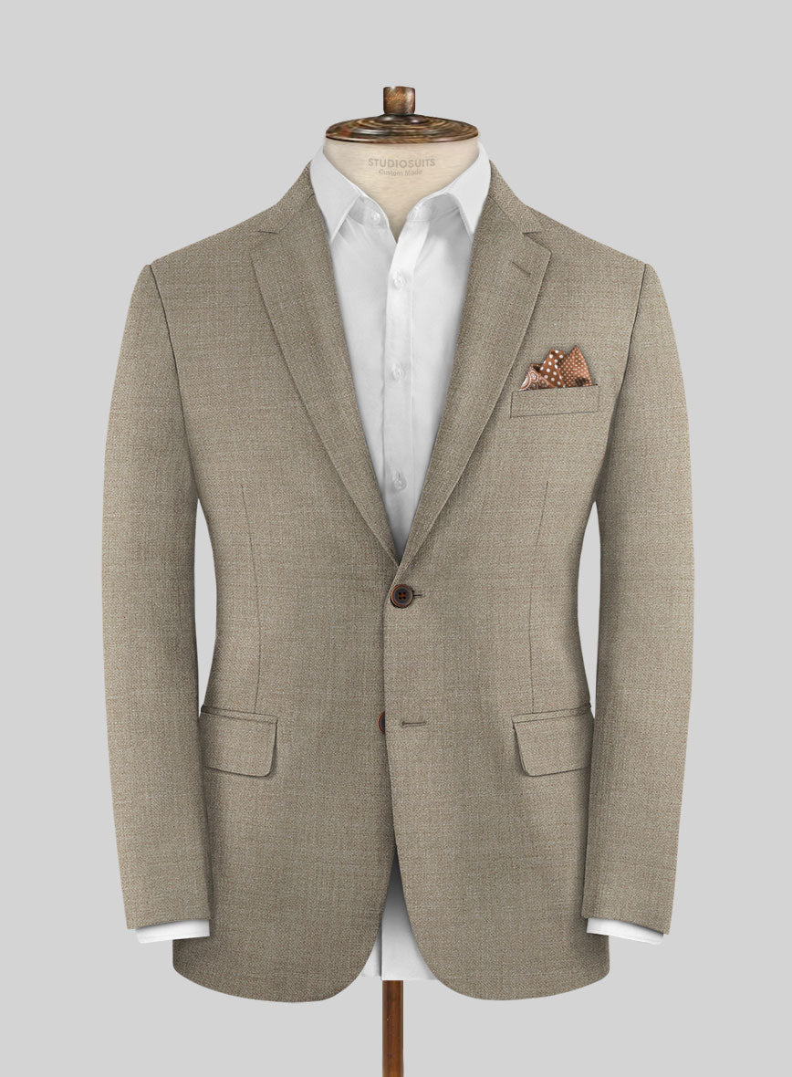 Napolean Infantry Khaki Wool Suit - StudioSuits