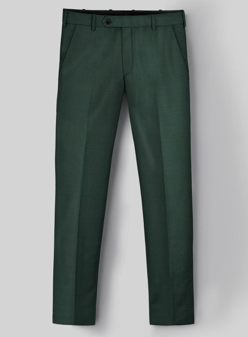 Napolean Jungle Green Wool Suit - StudioSuits