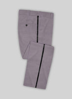 Napolean Wool Lavender Tuxedo Suit - StudioSuits