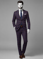 Napolean Lola Blue Wool Suit - StudioSuits