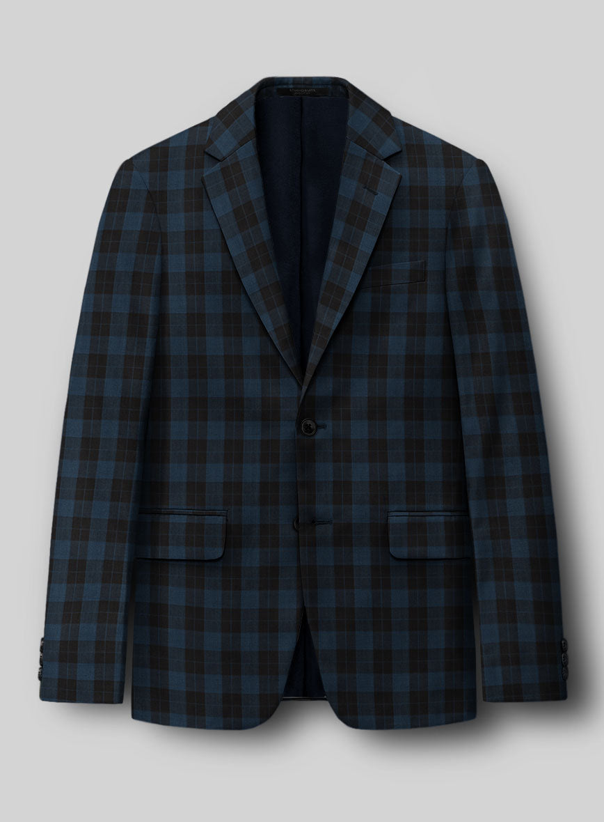 Napolean Oldo Blue Wool Jacket