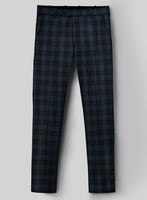 Napolean Oldo Blue Wool Pants