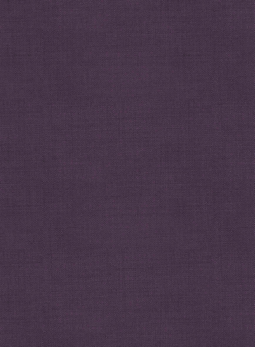 Napolean Purple Wool Suit - StudioSuits