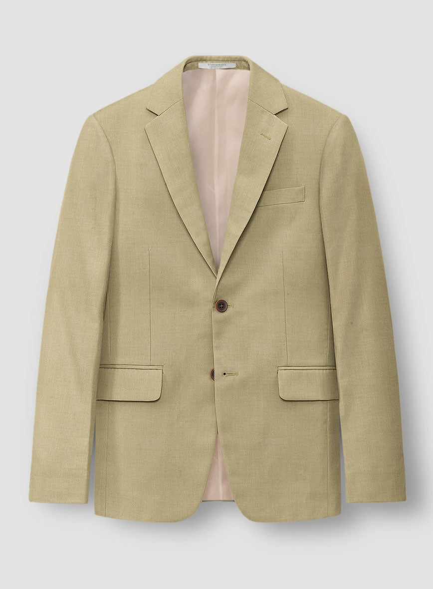 Napolean Sahara Khaki Wool Suit - StudioSuits