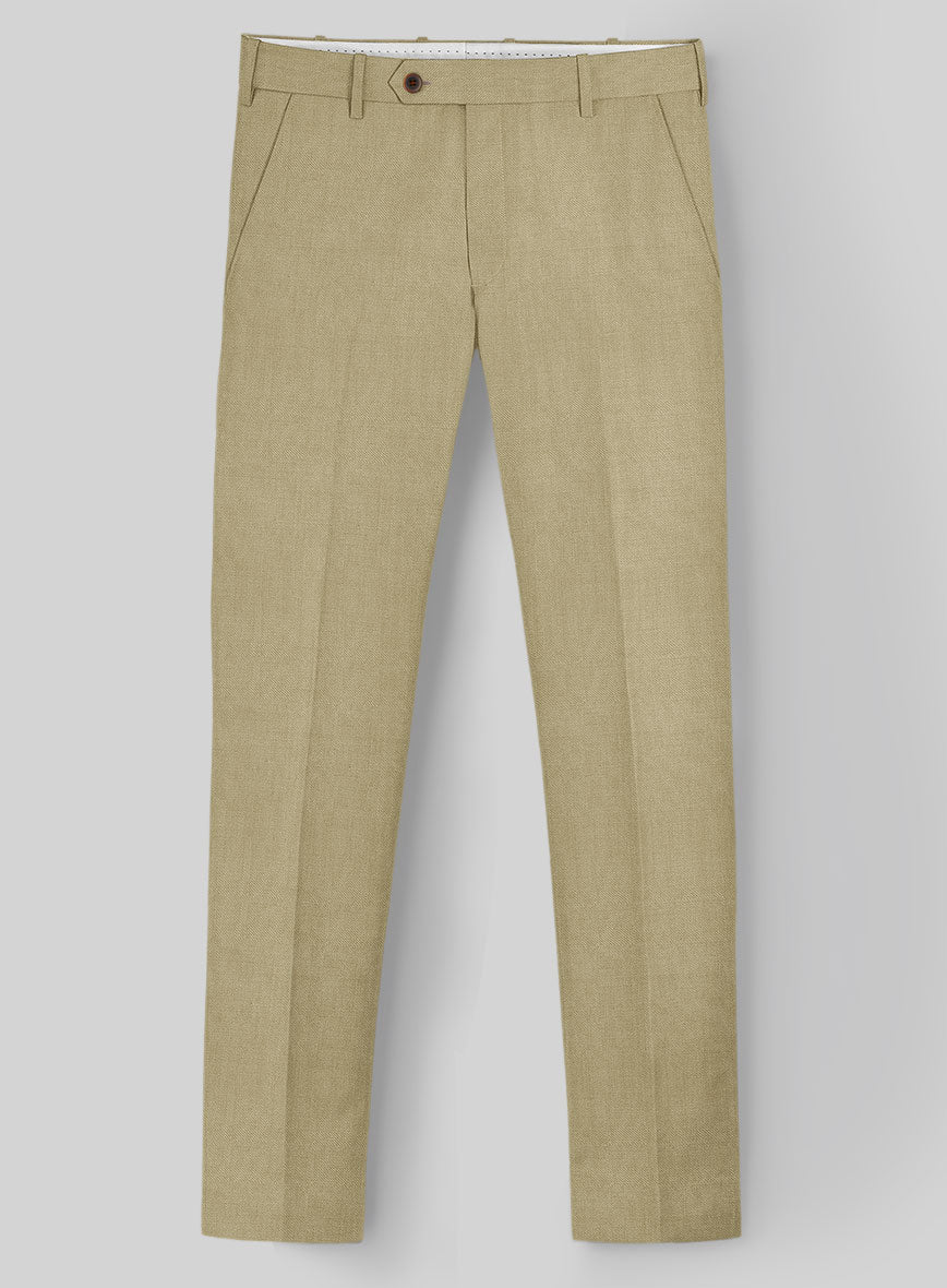 Napolean Sahara Khaki Wool Suit - StudioSuits