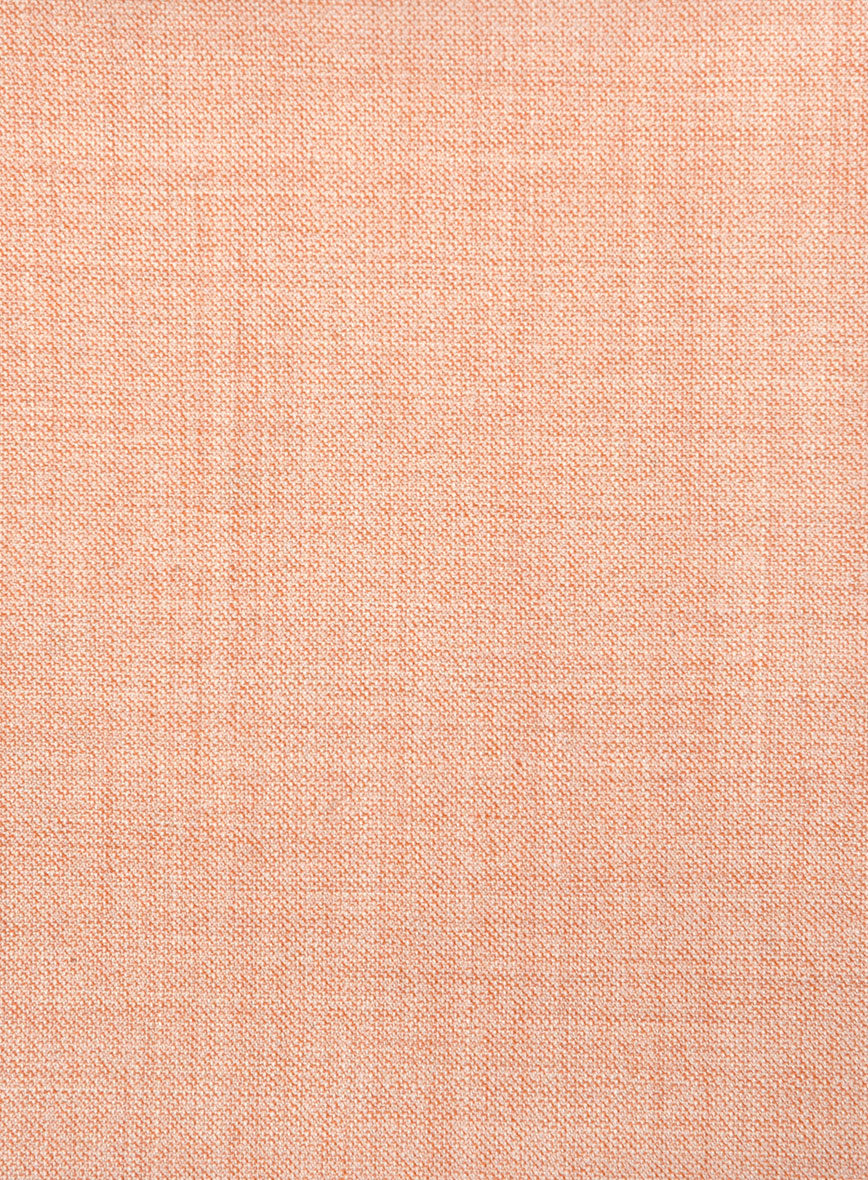 Napolean Spring Salmon Pink Wool Pants - StudioSuits