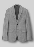 Napolean Stretch Gray Wool Jacket - StudioSuits