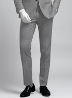 Napolean Stretch Gray Wool Suit - StudioSuits