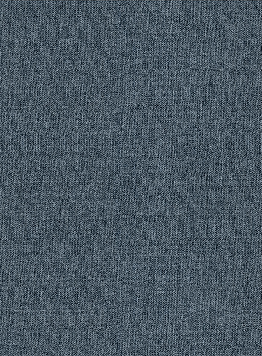 Napolean Stretch Pacific Blue Wool Suit - StudioSuits