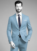 Napolean Taj Blue Wool Jacket - StudioSuits