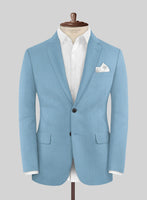 Napolean Taj Blue Wool Jacket - StudioSuits