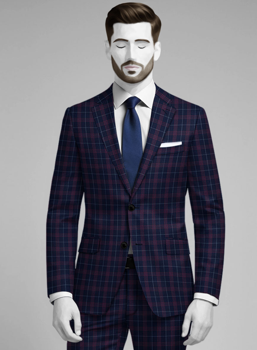 Napolean Untero Wool Suit - StudioSuits