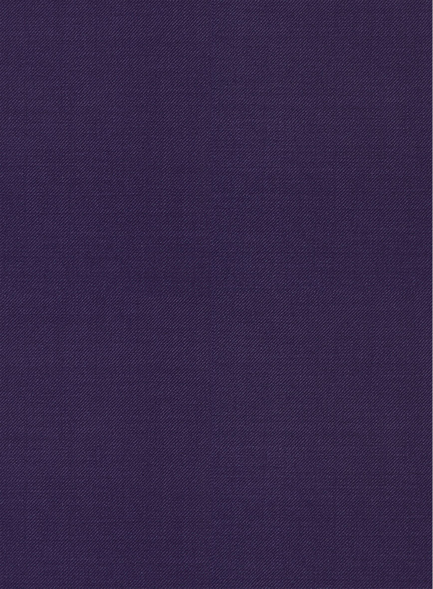 Napolean Violet Wool Pants - StudioSuits