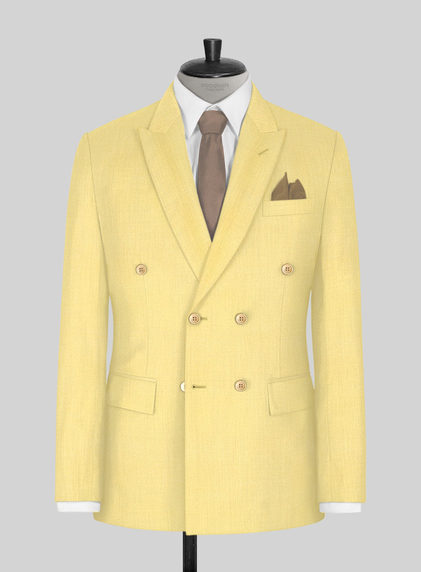 Napolean Yellow Wool Jacket