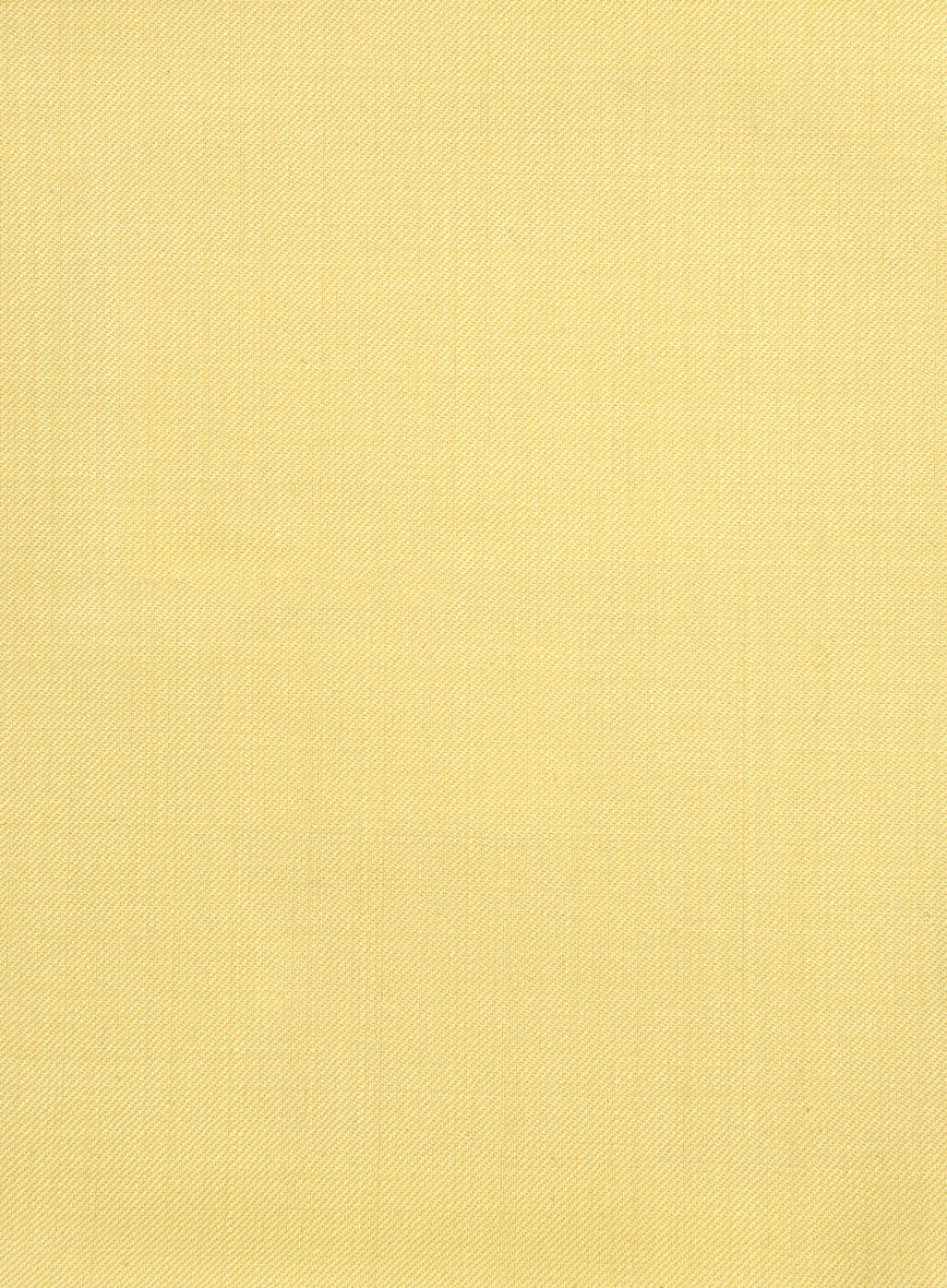 Napolean Yellow Wool Jacket - StudioSuits