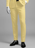 Napolean Yellow Wool Pants - StudioSuits