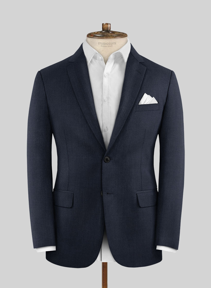 Napolean Navy Blue Wool Jacket